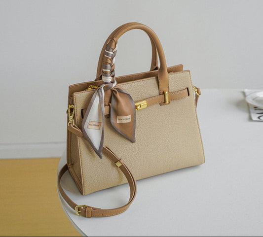 Biscotti Scarf Handle Bag