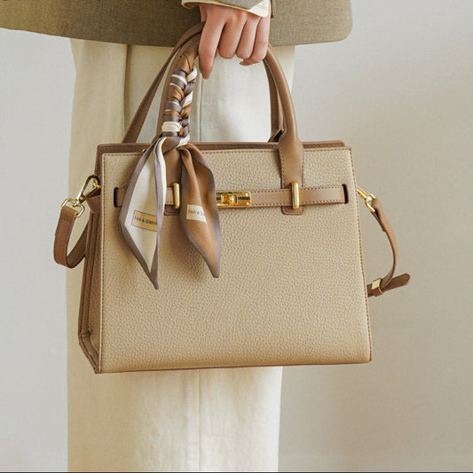 Biscotti Scarf Handle Bag