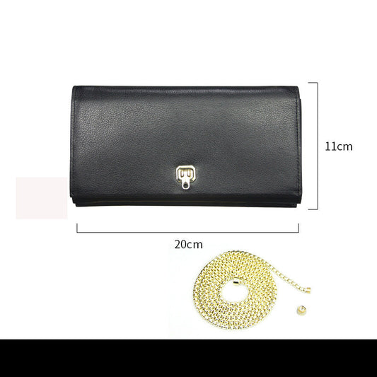 Chain Lock Flap Bag