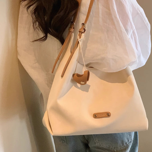 Ivory Camel Hobo Bag